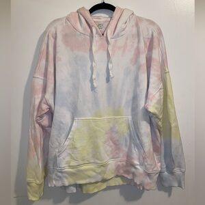 Pastel Tie Dye Hoodie from aerie